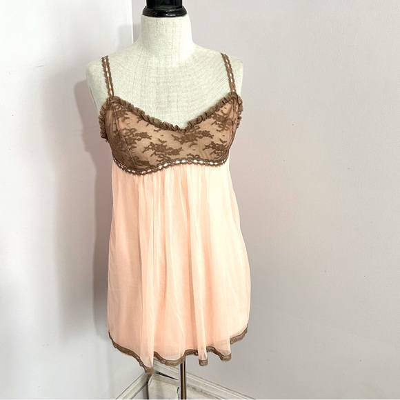 Vintage 60’s Van Raalte Baby Doll Neglige Set Petite - Picture 3 of 8